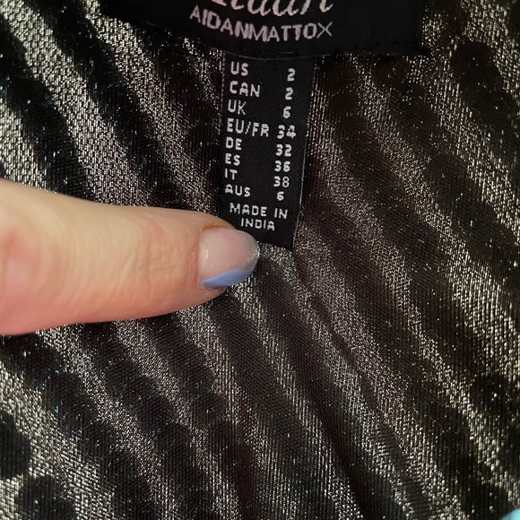 Aidan Mattox Embellished Cocktail Dress - Picture 6 of 9